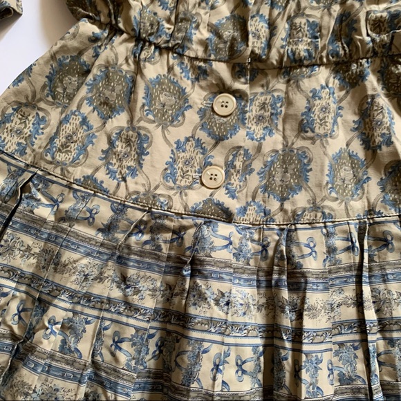 v i n t a g e :: Edwardian Prairie Regency Granny Core Lace Bib Pleated Dress - Picture 11 of 13